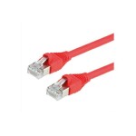 Dätwyler Patch cable: S/FTP, 5m, red, Cat.6, AWG22, 1Gbps, 600MHz