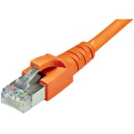 Dätwyler Câble patch: S/FTP, 5m, orange, Cat.6, AWG22, 1Gbps, 600MHz