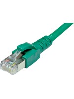 Dätwyler Patch cable: S/FTP, 7.5m, grün, Cat.6, AWG22, 1Gbps, 600MHz
