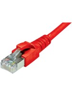 Dätwyler Patch cable: S/FTP, 7.5m, red, Cat.6, AWG22, 1Gbps, 600MHz