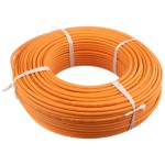 Dätwyler IT Infra Câble de renvoi CU 7702 4P Flex Cat 7, S/FTP, 100 m, Orange