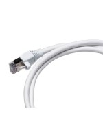 Dätwyler Patch cable: S/FTP, 1m, white, Cat.6A, AWG22, 10Gbps, 600MHz
