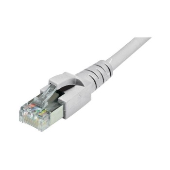 Dätwyler IT Infra Câble de raccordement Cat 6A, S/FTP, 2.5 m, Gris