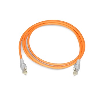 Dätwyler IT Infra Câble de raccordement Cat 6A, S/FTP, 3 m, Orange