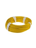 Dätwyler CU 7702 4P Flex: patch cablerolle, Cat.7 ,S/FTP, 100m, yellow, flexibel, AWG26
