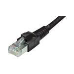 Dätwyler Patch cable: S/FTP, 5m, black, Cat.6, AWG22, 1Gbps, 600MHz