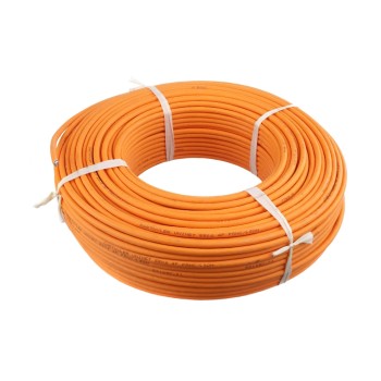 Dätwyler CU 7702 4P Flex: Patchkabel, Cat.7 ,S/FTP, 100m, orange, flexibel, AWG26 Dätwyler CU 7702 4P Flex: Patchkabel, Cat.7 ,S/FTP, 100m, orange, flexibel, AWG26