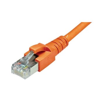 Dätwyler Câble patch: S/FTP, 20m, orange, Cat.6, AWG22, 1Gbps, 600MHz