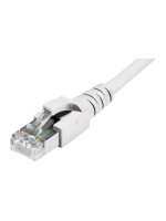 Dätwyler Patch cable: S/FTP, 7.5m, white, Cat.6A, AWG22, 10Gbps, 600MHz