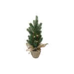 Dameco Sapin de Noël 10 LED, 50 cm