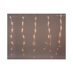 Dameco LED Lichtervorhang 1.35m Outdoor, 90 LED je Strang, Höhe:100cm, Kabel 3m