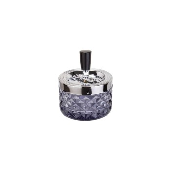 Dameco Schleuder-Aschenbecher rauch, D: 9.5cm, Material: Glas Dameco Schleuder-Aschenbecher rauch, D: 9.5cm, Material: Glas