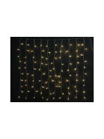 Dameco Rideau lumineux à LED avec 10 brins 100 LED, 100 cm