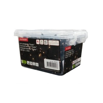 Dameco LED Outdoor Cluster LK, L: 360cm, 360 LED, warm white