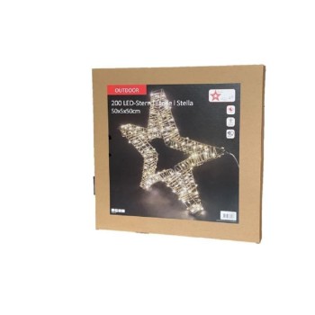 Dameco Outdoor LED Stern, D: 50cm, T: 5cm, 200 LED Dameco Outdoor LED Stern, D: 50cm, T: 5cm, 200 LED