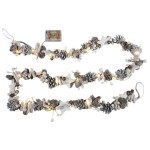 Dameco Guirlande à LED avec pomme de pin, 20 LED, 2 m