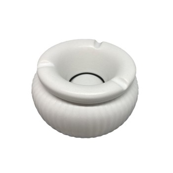 Dameco Sturmaschenbecher, white matt, with Rillen, Keramik, 12.5x7.8 cm (DxH) Dameco Sturmaschenbecher, white matt, with Rillen, Keramik, 12.5x7.8 cm (DxH)