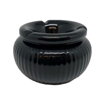 Dameco Sturmaschenbecher, black glanz, with Rillen, Keramik, 12.5x7.8 cm (DxH) Dameco Sturmaschenbecher, black glanz, with Rillen, Keramik, 12.5x7.8 cm (DxH)