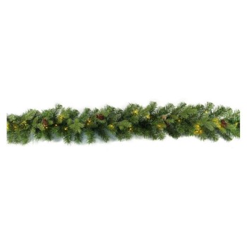 Dameco LED Tannengirlande, 35 LED warmweiss, DM: 20cm, L: 180cm Dameco LED Tannengirlande, 35 LED warmweiss, DM: 20cm, L: 180cm