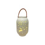 Dameco Lanterne Xmas, 28 cm, blanc