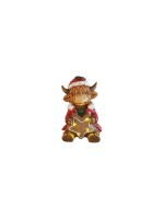 Dameco LED Bœuf Highland assis 23 cm x 20 cm x 31 cm