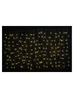 Dameco LEDVorhang Outdoor 160x100cm, LED ww, with Timer 6/18h, IP55
