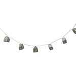Dameco Guirlande lumineuse LED avec maisonnette, 135 cm