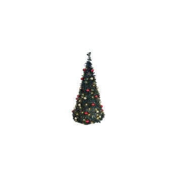 Dameco LED künstlicher Tannenbaum, grün Pop-up-tree, H:90cm, D:38cm Dameco LED künstlicher Tannenbaum, grün Pop-up-tree, H:90cm, D:38cm
