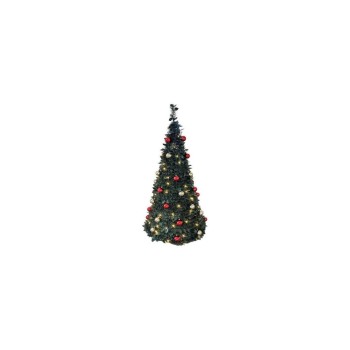 Dameco LED künstlicher Tannenbaum, grün Pop-up-tree, H:120cm Dameco LED künstlicher Tannenbaum, grün Pop-up-tree, H:120cm