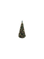 Dameco Sapin artificiel à LED Arbre pop-up vert