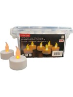Dameco LED Teelicht, ws, 25er Packung