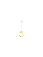 Dameco Cloche LED Dameco 10 LED, pour fenêtre, transparente et lumineuse