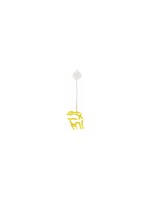 Dameco LED Rentier, 10 LED, for Fenster, transparent leuchtend