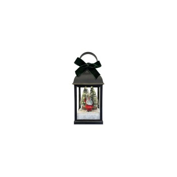 Dameco LED Laterne aus Kunststoff, 11x11x22.5cm, sz Dameco LED Laterne aus Kunststoff, 11x11x22.5cm, sz