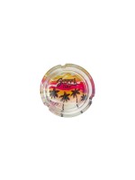 Dameco Aschenbecher Summer Time, 10x3.5 cm (DxH), Glas