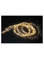 Dameco LED-Angel Hair, 720 LED, 34 Stränge, L: 2m, Outdoor with Timer