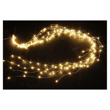 Dameco LED-Angel Hair, 200 LED, 200x LED, 150cm warm white Dameco LED-Angel Hair, 200 LED, 200x LED, 150cm warm white