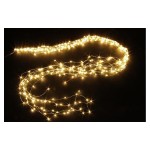 Dameco Guirlande lumineuse à LED Angel Hair 2 m 288 LED, argent