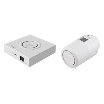 Danfoss Ally Starter Pack, Appsteuerung, Sprachsteuerung, Zigbee 3.0