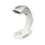 Barcodescanner Heron HD3430 blanc,, USB Kit, avec Stand, 1D/2D, IP40,