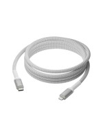 dbramante 2m USB-C to Lightning, Braided Cable White