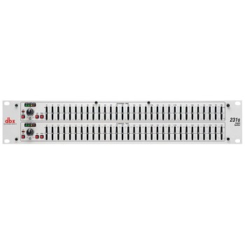 DBX 231s, Graphischer Equalizer, 2x 31 Band 1/3 Octave Constant Q Filters DBX 231s, Graphischer Equalizer, 2x 31 Band 1/3 Octave Constant Q Filters