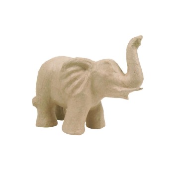 décopatch Figurine en carton 21 x 12 x 17 cm éléphant décopatch Figurine en carton 21 x 12 x 17 cm éléphant