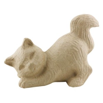 décopatch Figurine en carton 20 x 15 x 10.5 cm chat décopatch Figurine en carton 20 x 15 x 10.5 cm chat