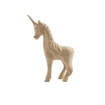 décopatch Figurine en carton 16 x 6 x 21 cm licorne