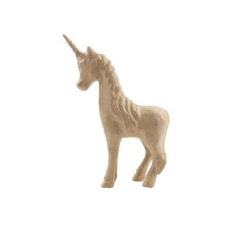 décopatch Figurine en carton 16 x 6 x 21 cm licorne décopatch Figurine en carton 16 x 6 x 21 cm licorne