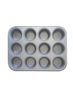 Decora Moule à muffins 12 bennes