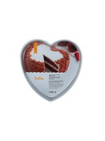 Decora Moule à pâtisserie à motif Coeur, Ø 25 cm, argent
