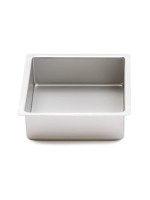 Decora Plat à four carré Profi 20 x 20 cm, argent