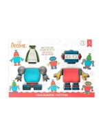 Decora Kits d’emporte-pièces 4 pièces, robot